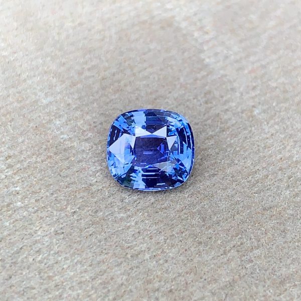 2ct Unheated Blue Sapphire